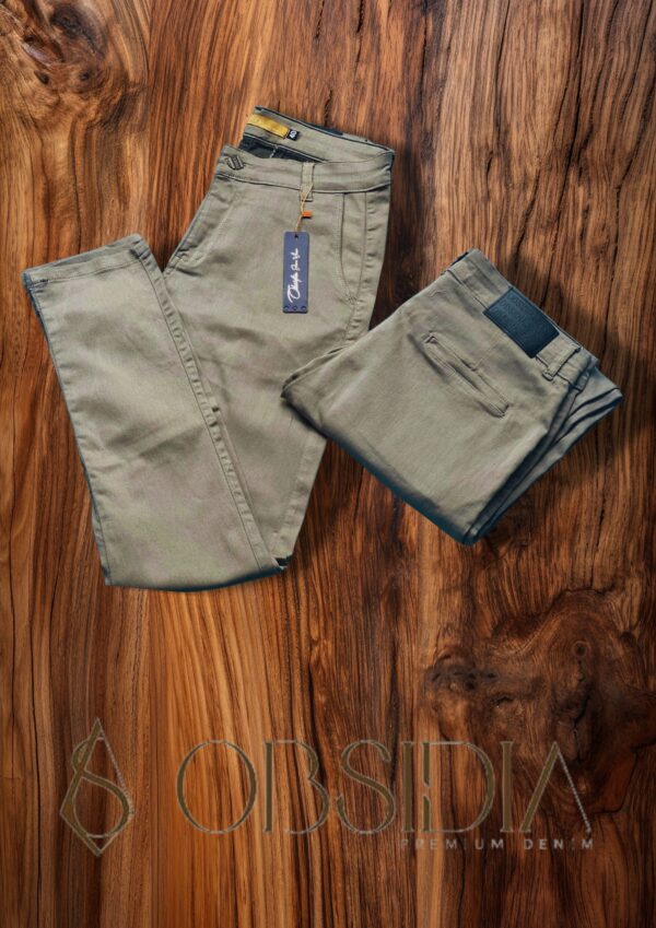 Calça masculina social com elastano 7073 - Image 6