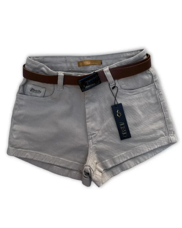 Short Nude Jeans com Lycra 10414 - Imagem 4