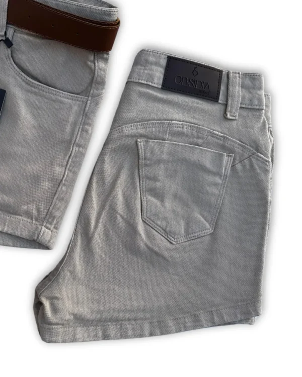 Short Nude Jeans com Lycra 10414 - Imagem 3