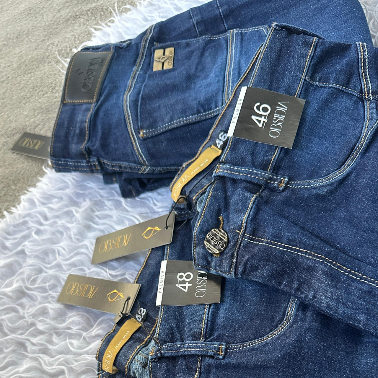Calça Feminina Jeans Com Lycra Skinny Escura: A União Perfeita de Estilo e Conforto! 2082 - Imagem 5