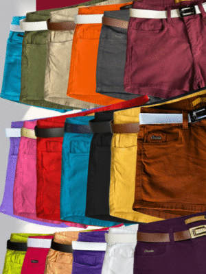 Atacado Personalizado 10 Short Feminino Jeans com Lycra